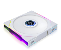 LIAN LI UNI FAN TL LCD Series fan White Triple Pack 3x120mm 12TLLCD3W - 1269500 - zdjęcie 3